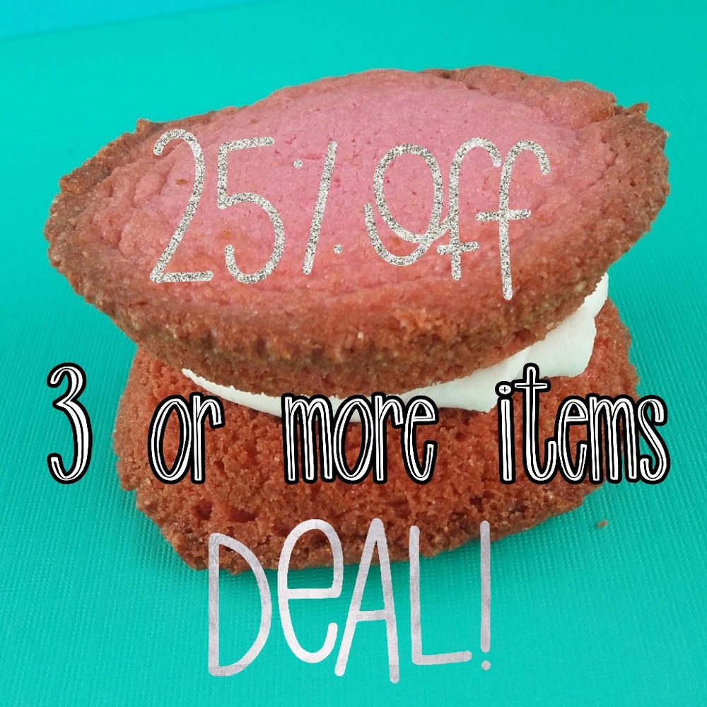 GET 25% OFF 3 OR MORE ITEMS!